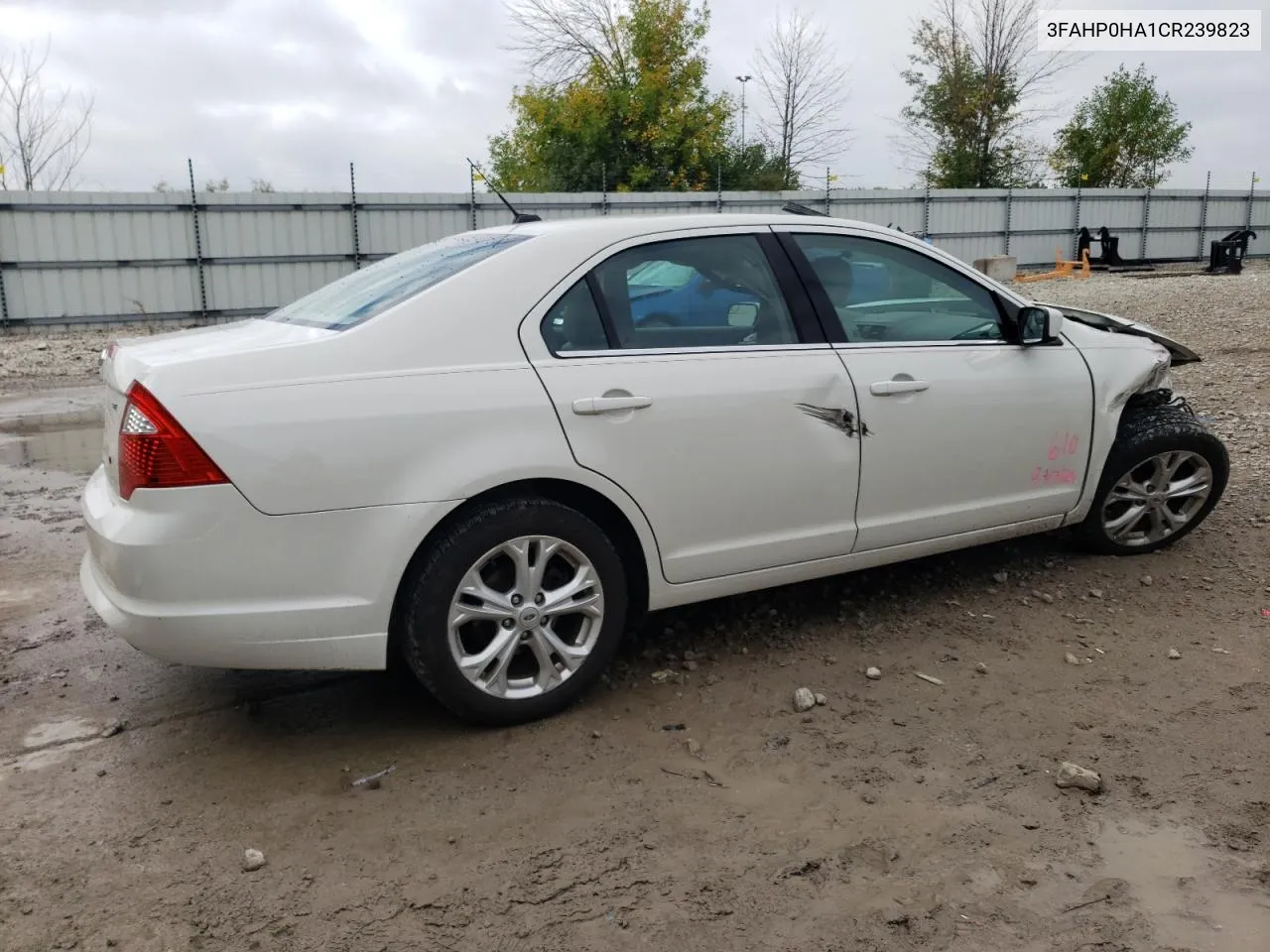 2012 Ford Fusion Se VIN: 3FAHP0HA1CR239823 Lot: 72521384