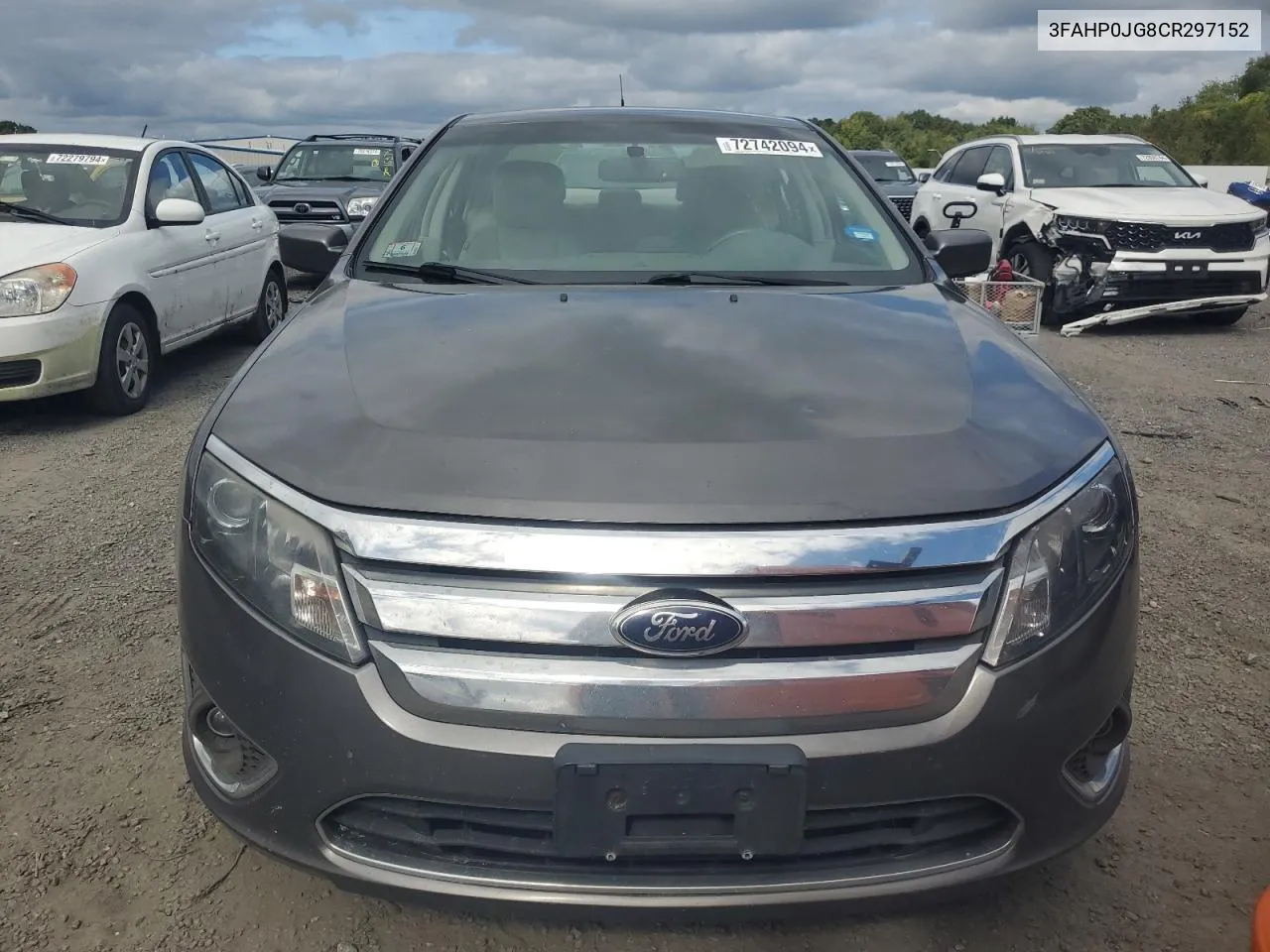 3FAHP0JG8CR297152 2012 Ford Fusion Sel