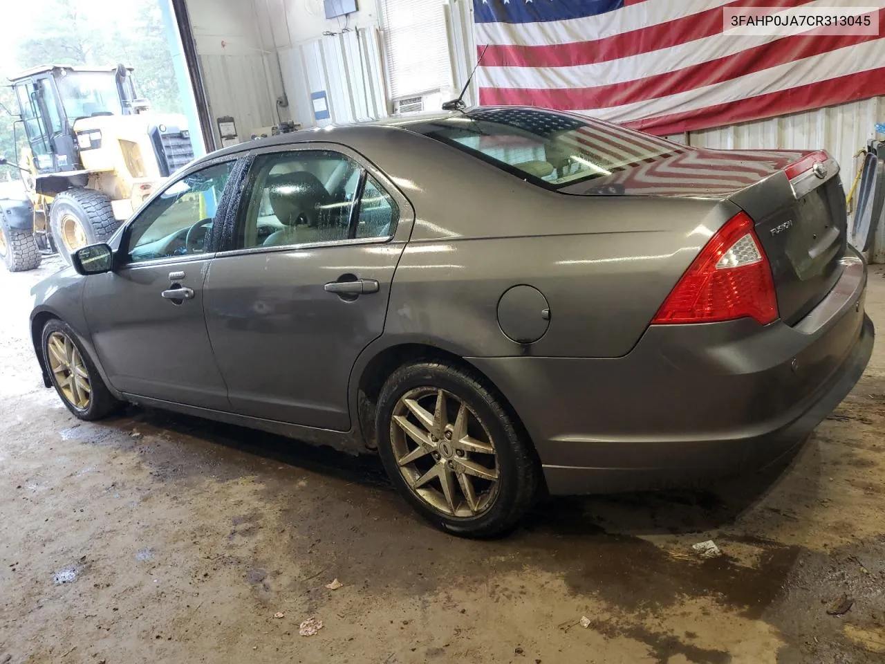 3FAHP0JA7CR313045 2012 Ford Fusion Sel