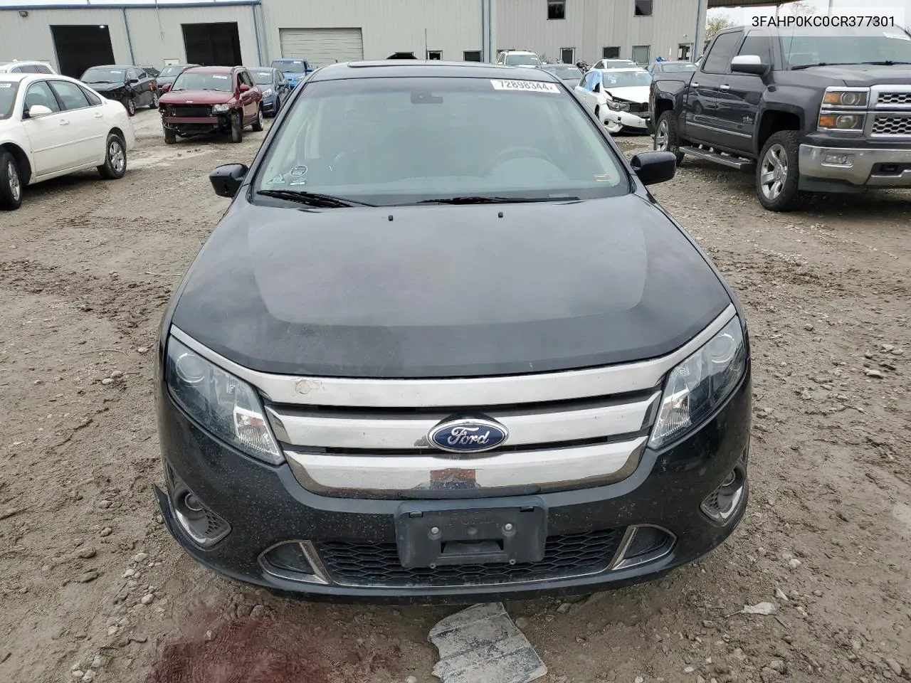 2012 Ford Fusion Sport VIN: 3FAHP0KC0CR377301 Lot: 72898344