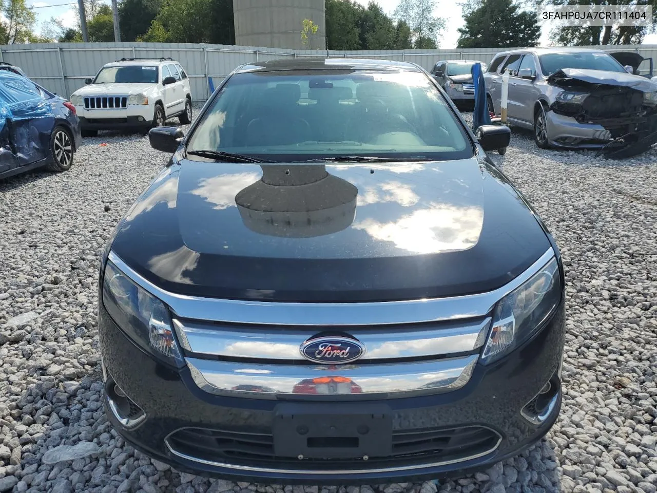 2012 Ford Fusion Sel VIN: 3FAHP0JA7CR111404 Lot: 72934884