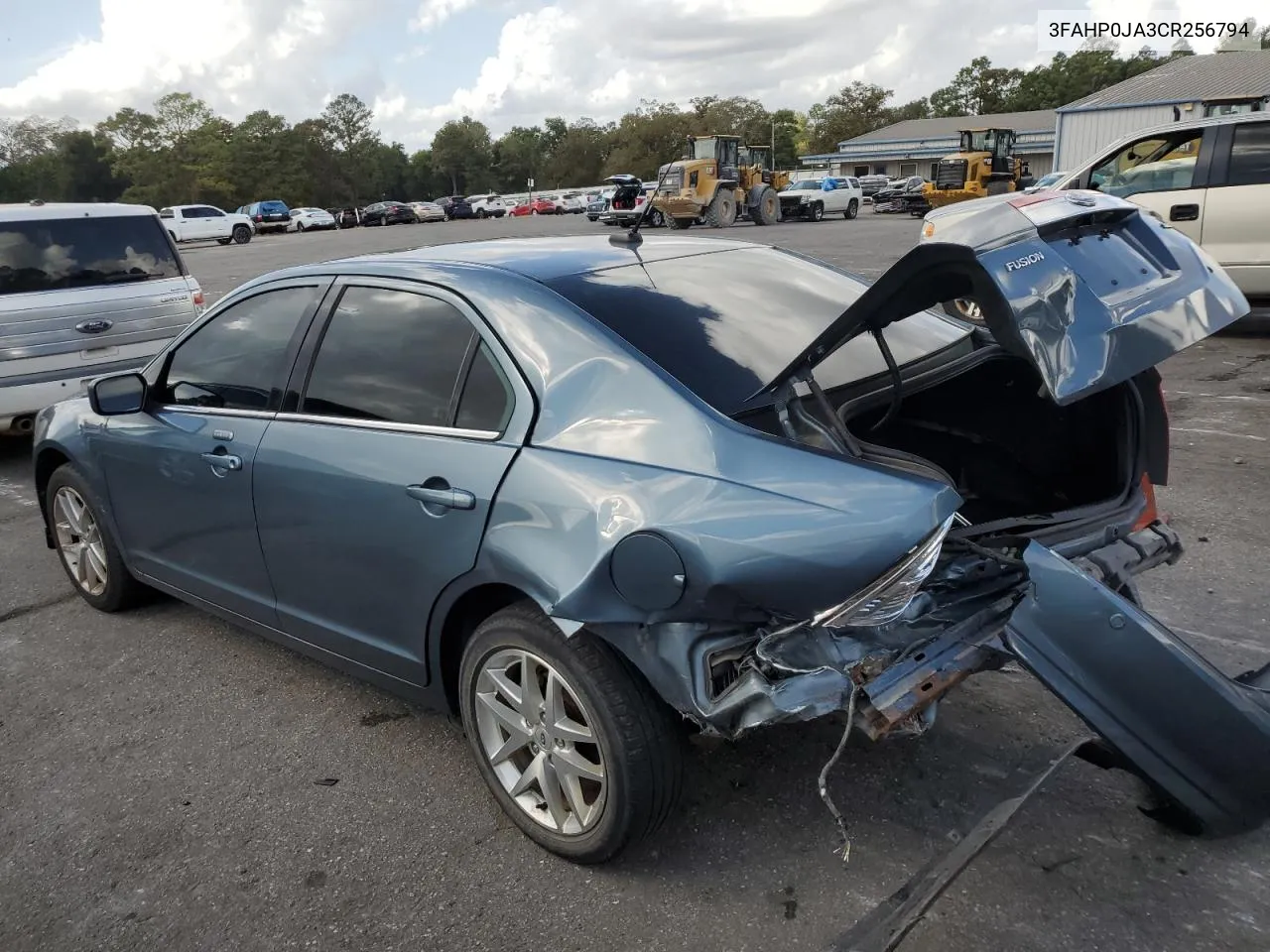 2012 Ford Fusion Sel VIN: 3FAHP0JA3CR256794 Lot: 72965434