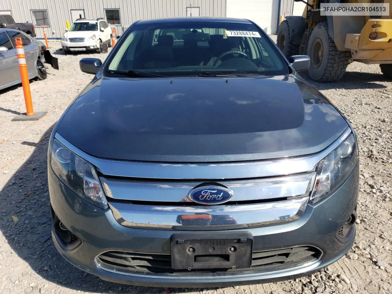 2012 Ford Fusion Se VIN: 3FAHP0HA2CR104513 Lot: 73288474