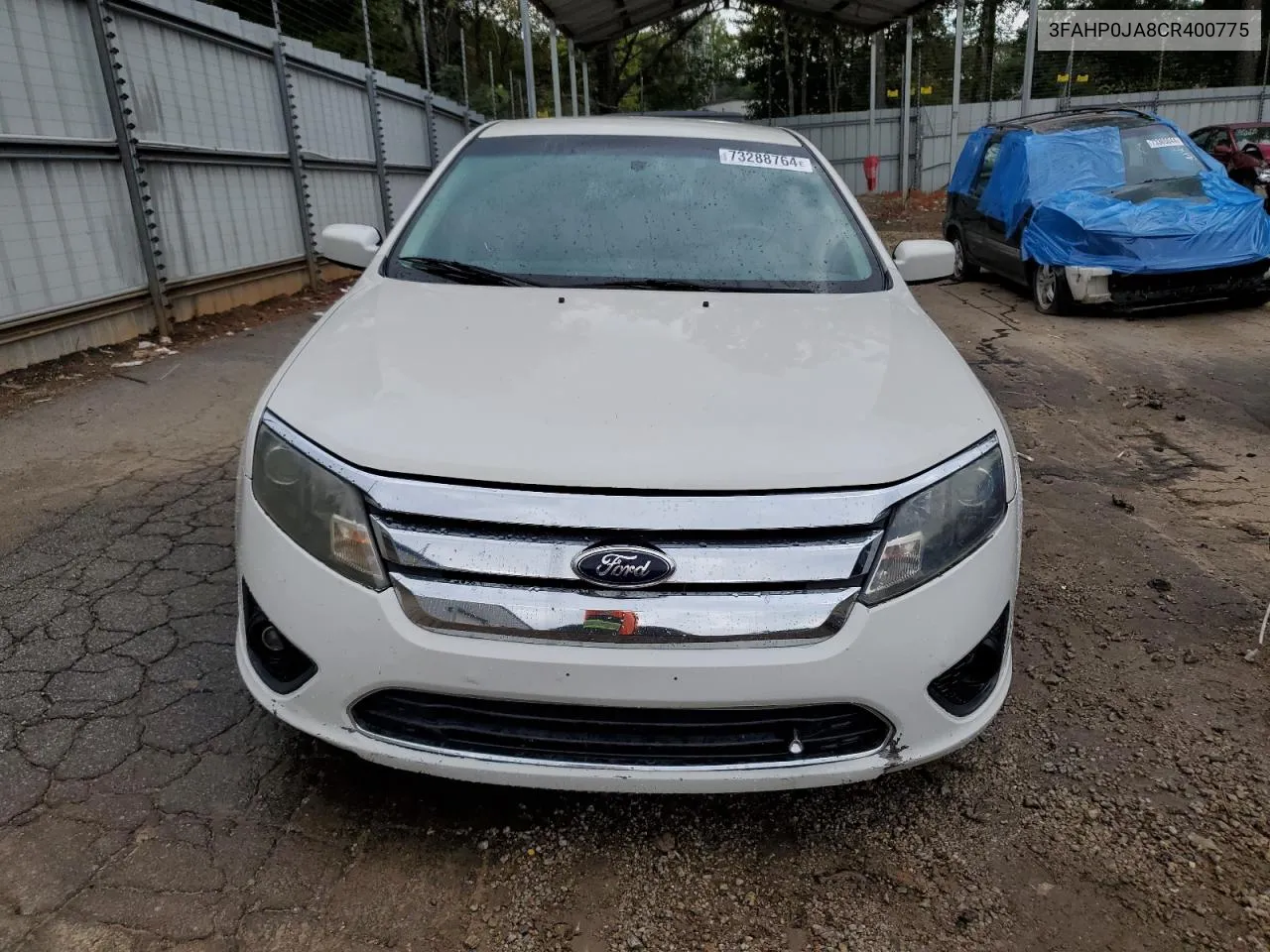 2012 Ford Fusion Sel VIN: 3FAHP0JA8CR400775 Lot: 73288764