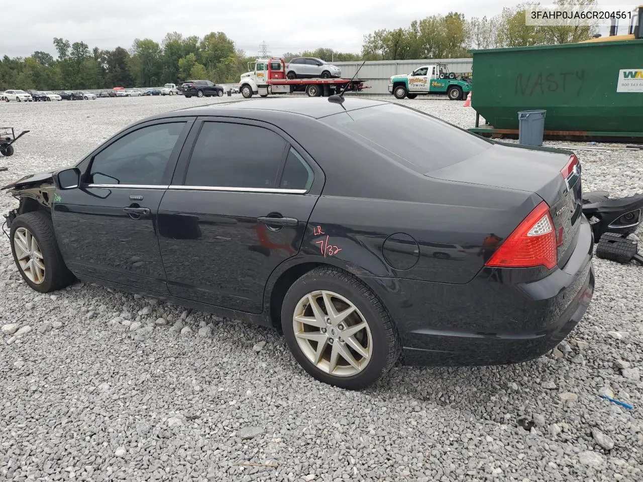 3FAHP0JA6CR204561 2012 Ford Fusion Sel