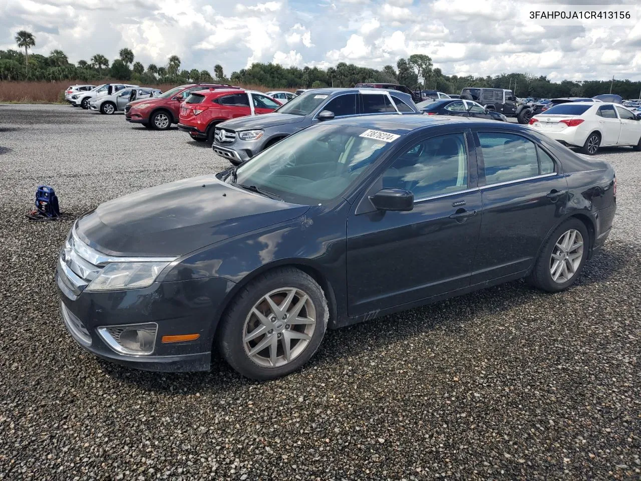 2012 Ford Fusion Sel VIN: 3FAHP0JA1CR413156 Lot: 73876224