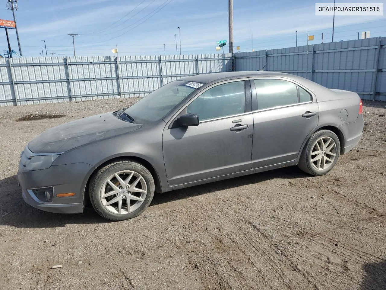 2012 Ford Fusion Sel VIN: 3FAHP0JA9CR151516 Lot: 73997214