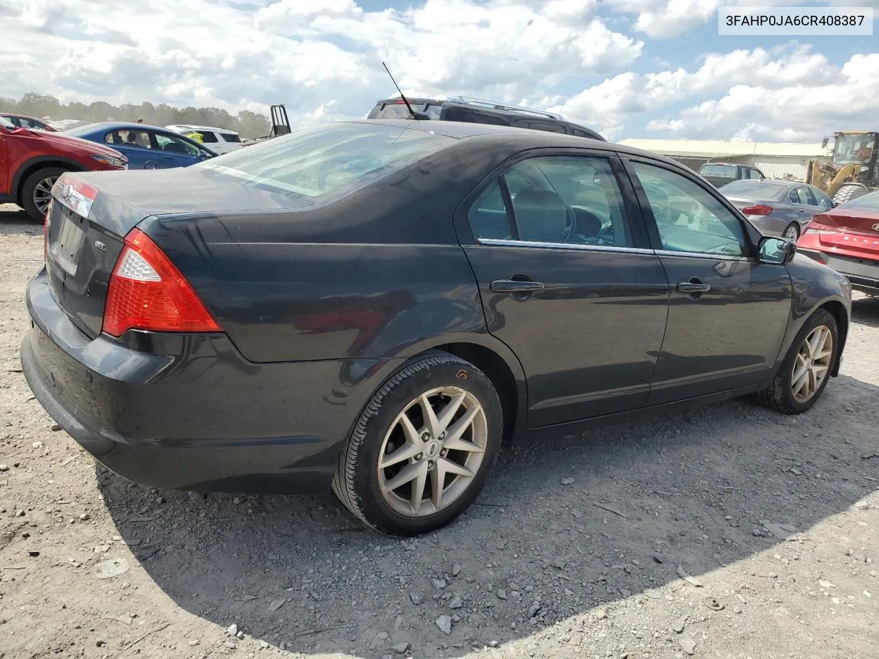 2012 Ford Fusion Sel VIN: 3FAHP0JA6CR408387 Lot: 74075974