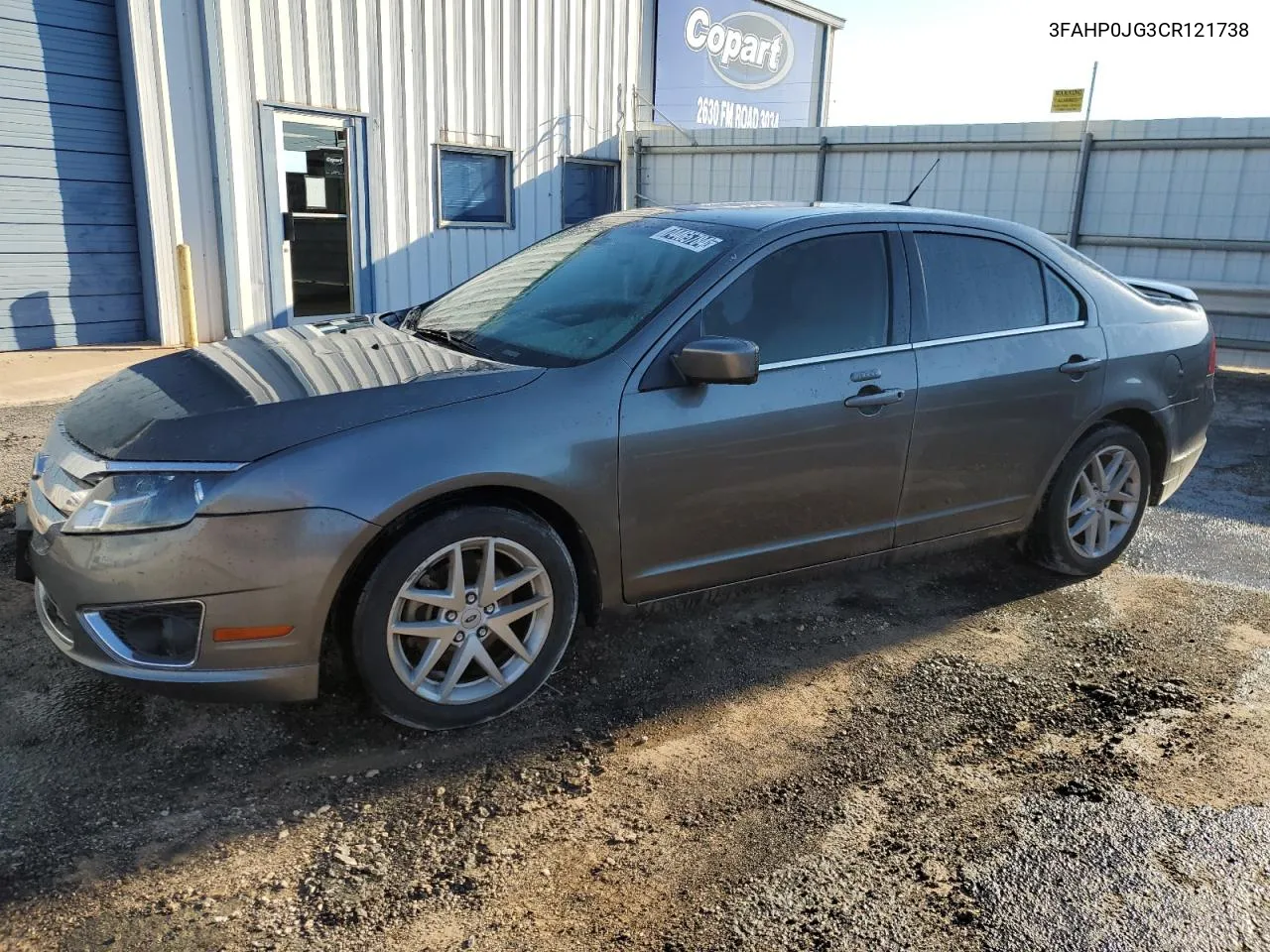 2012 Ford Fusion Sel VIN: 3FAHP0JG3CR121738 Lot: 74465784