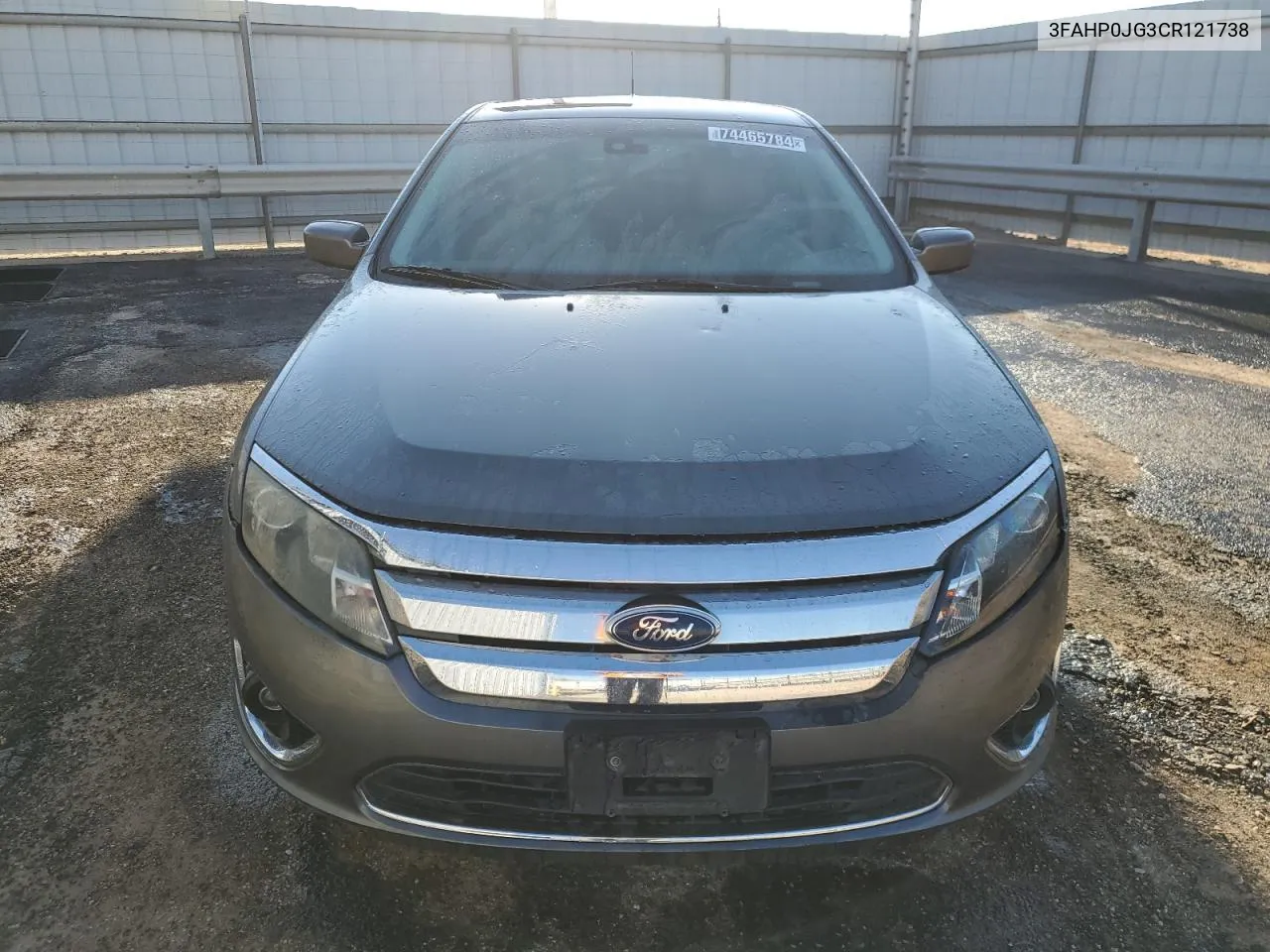 2012 Ford Fusion Sel VIN: 3FAHP0JG3CR121738 Lot: 74465784