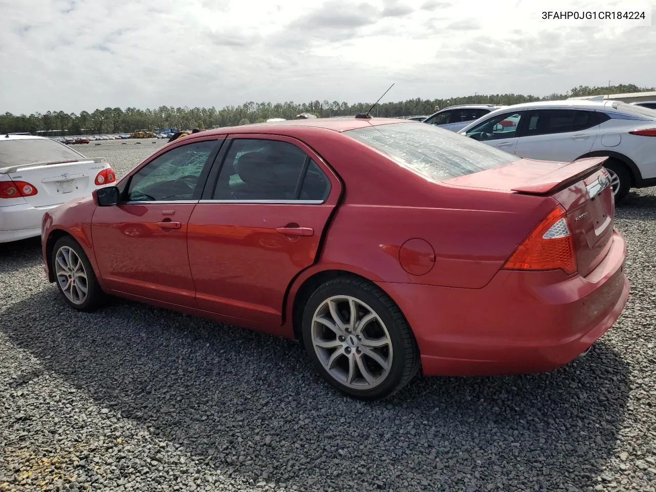 2012 Ford Fusion Sel VIN: 3FAHP0JG1CR184224 Lot: 74665094