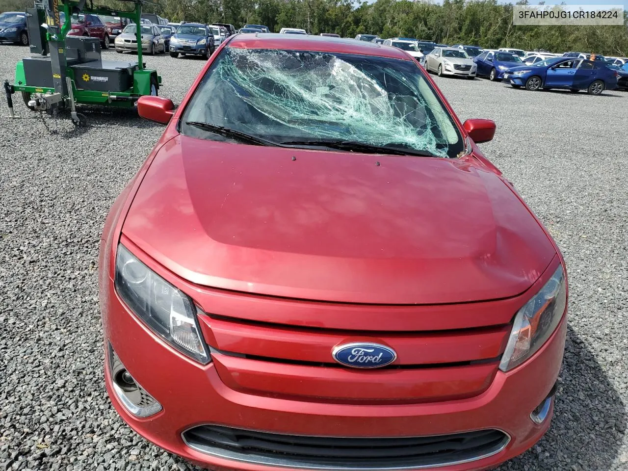 2012 Ford Fusion Sel VIN: 3FAHP0JG1CR184224 Lot: 74665094