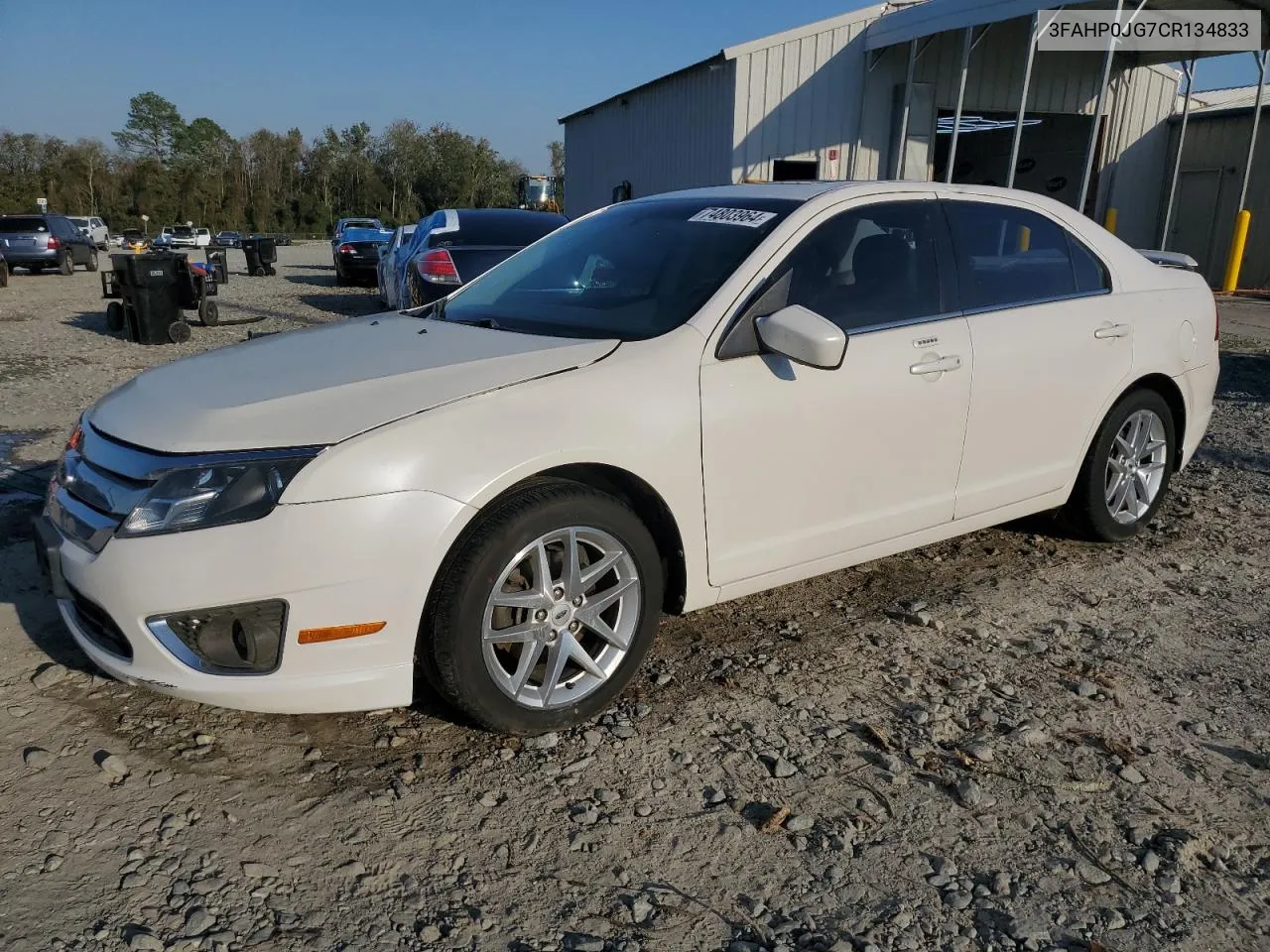 2012 Ford Fusion Sel VIN: 3FAHP0JG7CR134833 Lot: 74803964