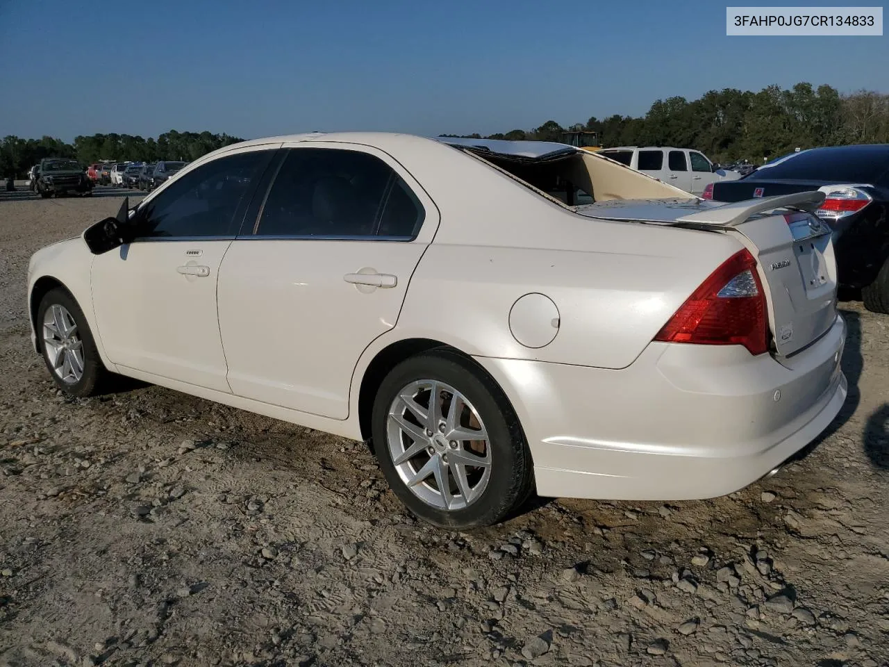 2012 Ford Fusion Sel VIN: 3FAHP0JG7CR134833 Lot: 74803964