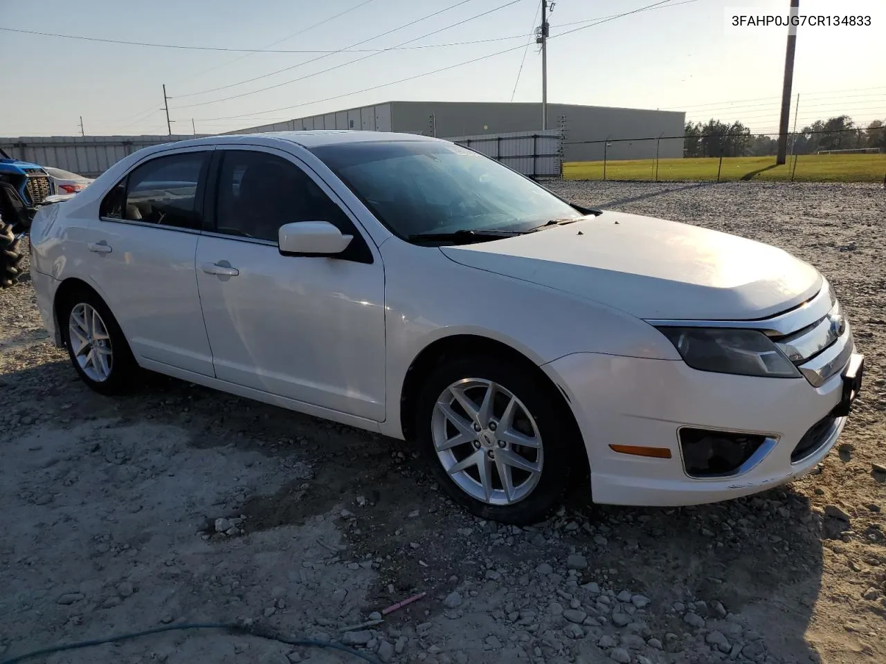 2012 Ford Fusion Sel VIN: 3FAHP0JG7CR134833 Lot: 74803964