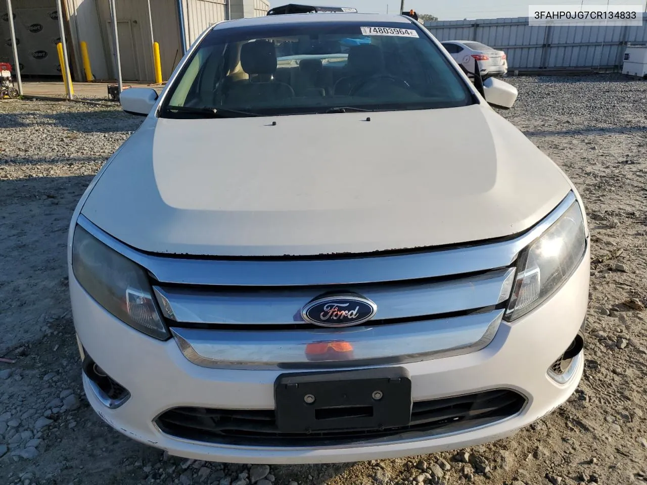 3FAHP0JG7CR134833 2012 Ford Fusion Sel