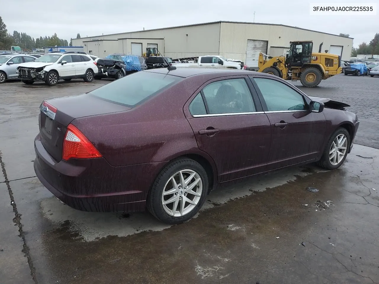 2012 Ford Fusion Sel VIN: 3FAHP0JA0CR225535 Lot: 74946994