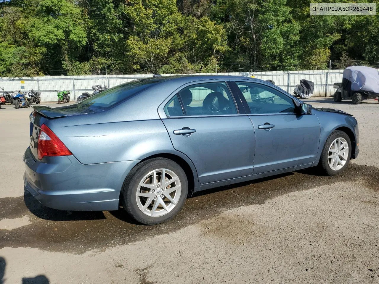 2012 Ford Fusion Sel VIN: 3FAHP0JA5CR269448 Lot: 75398574