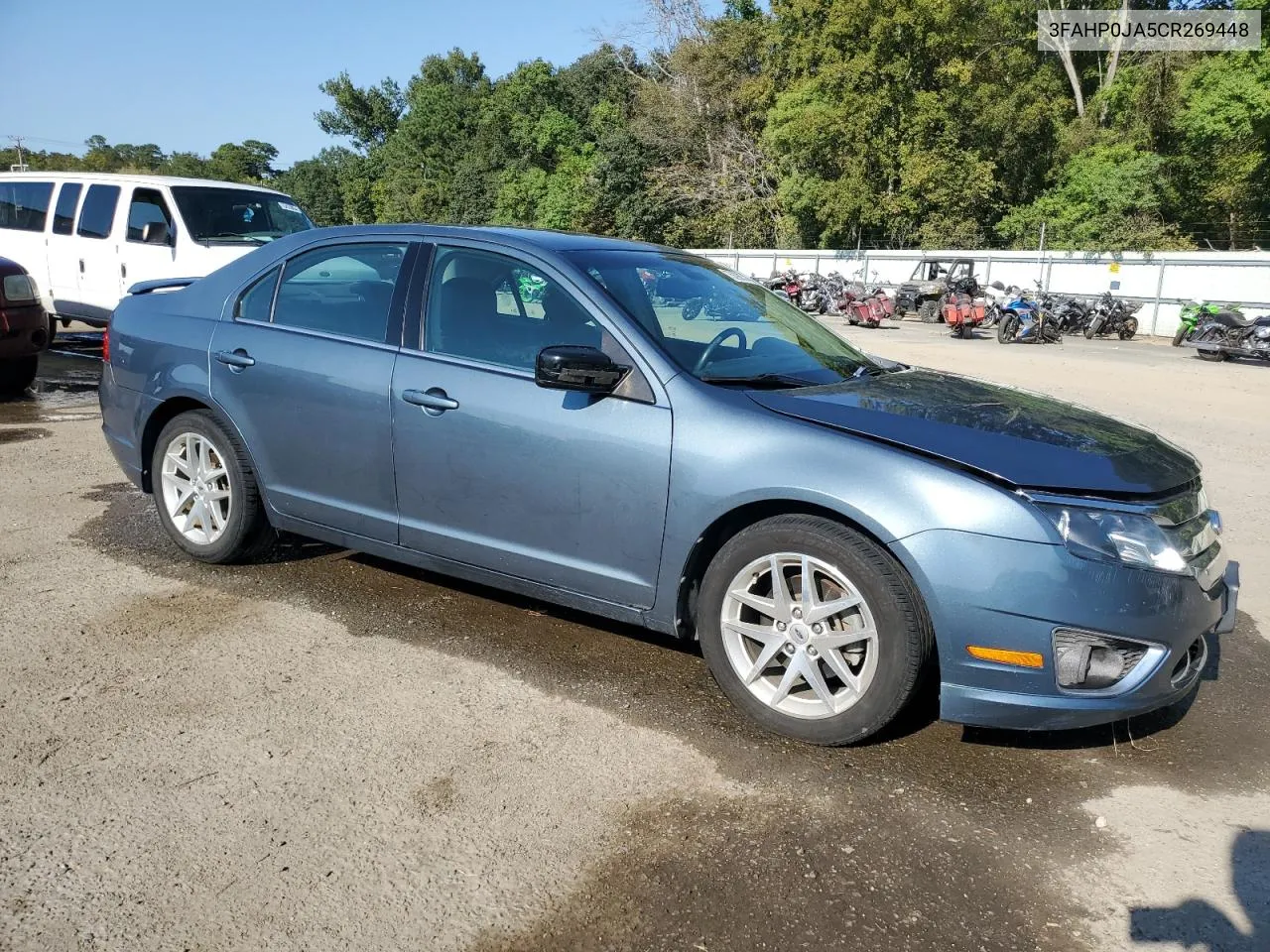 2012 Ford Fusion Sel VIN: 3FAHP0JA5CR269448 Lot: 75398574