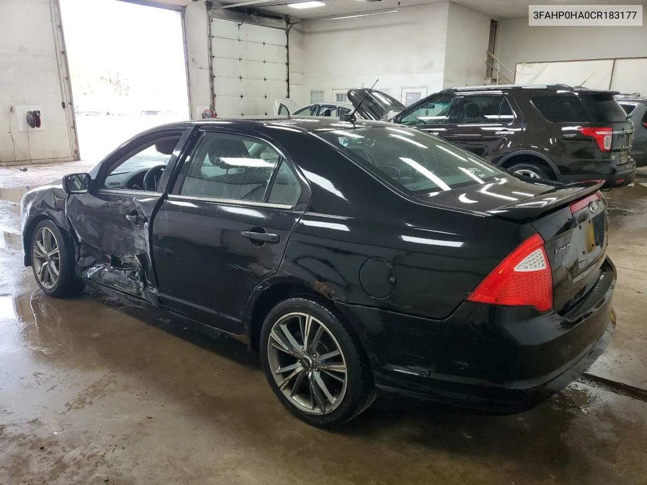 2012 Ford Fusion Se VIN: 3FAHP0HA0CR183177 Lot: 75818264