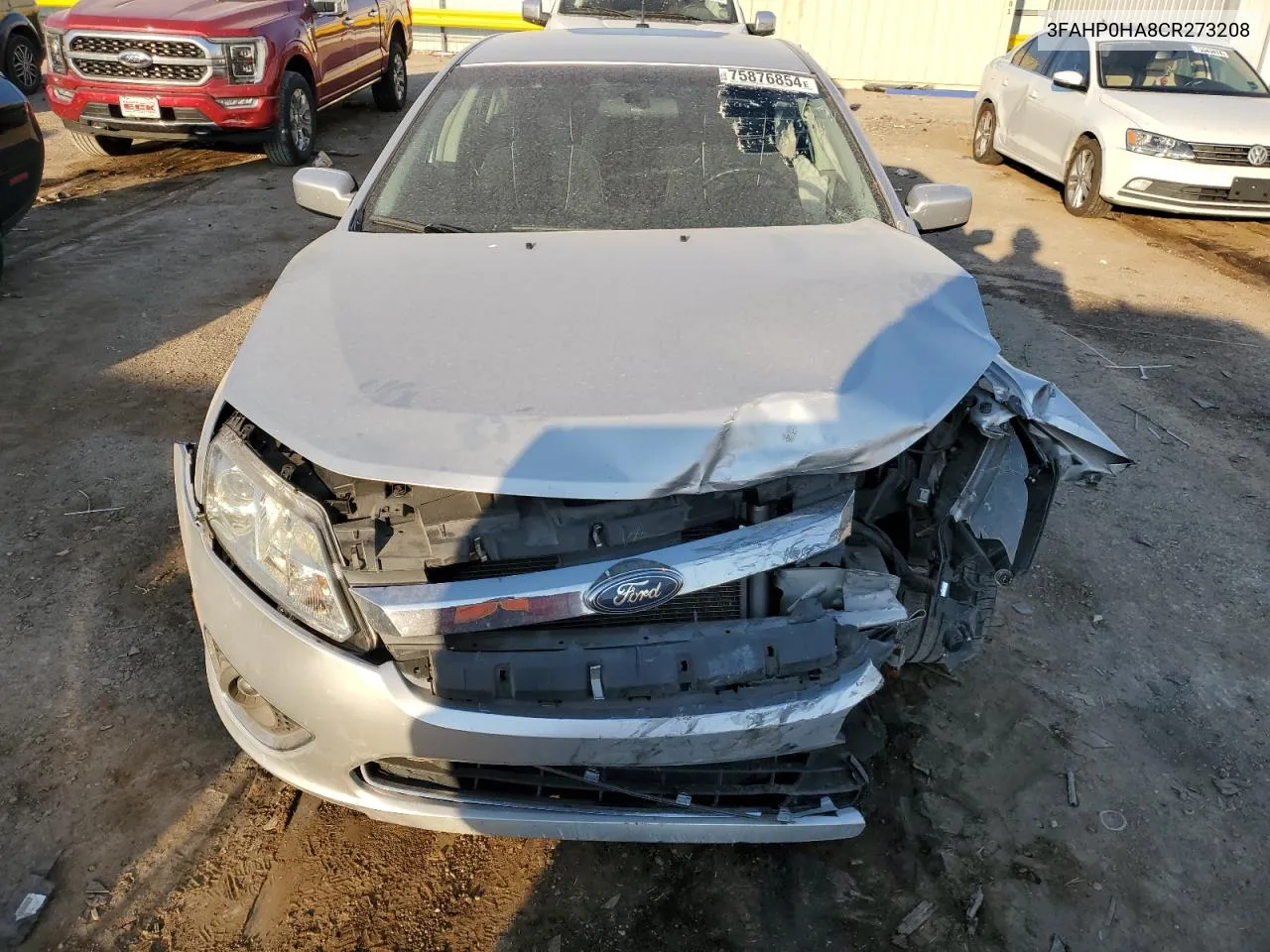 2012 Ford Fusion Se VIN: 3FAHP0HA8CR273208 Lot: 75876854