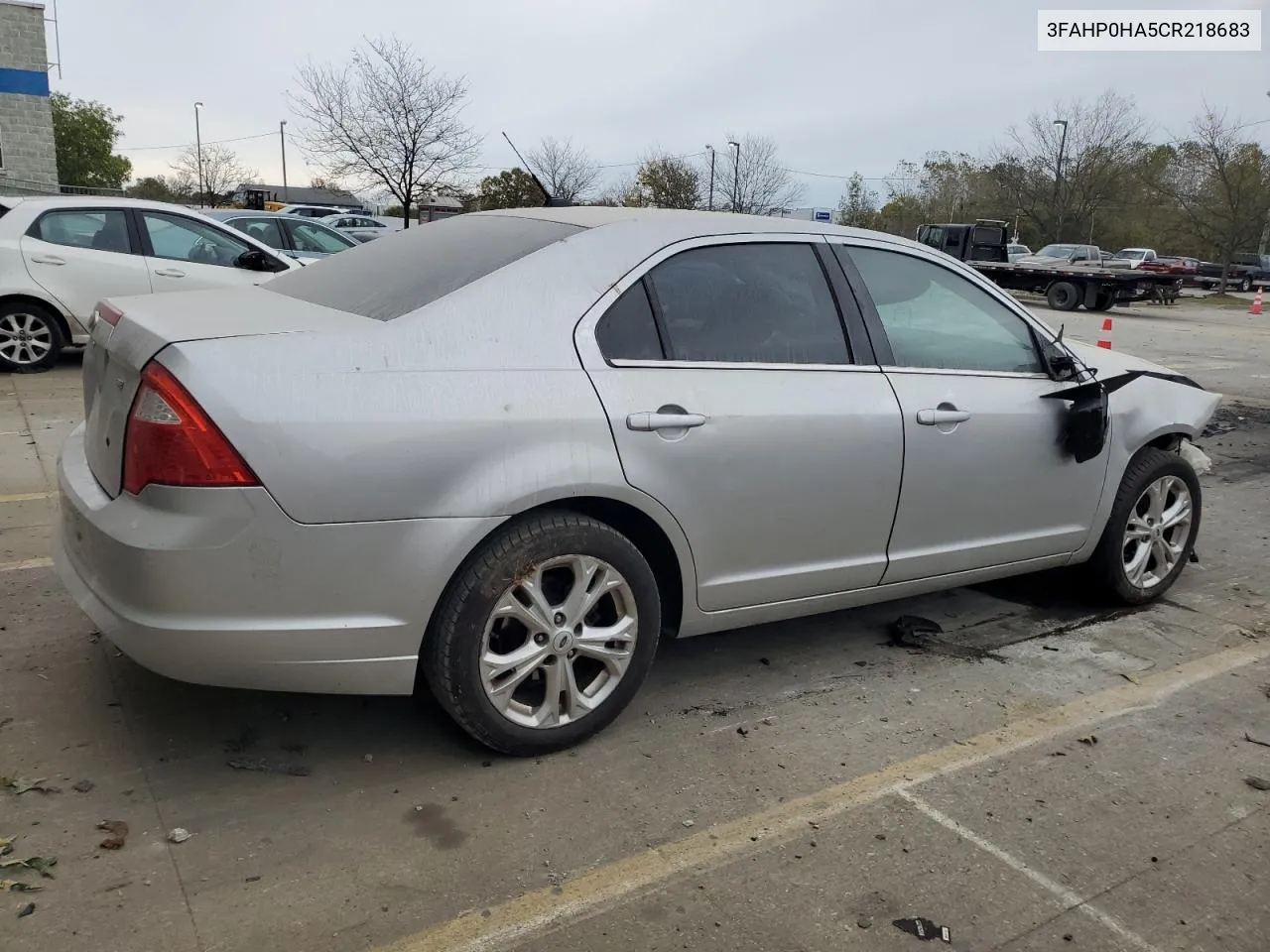 2012 Ford Fusion Se VIN: 3FAHP0HA5CR218683 Lot: 75928104