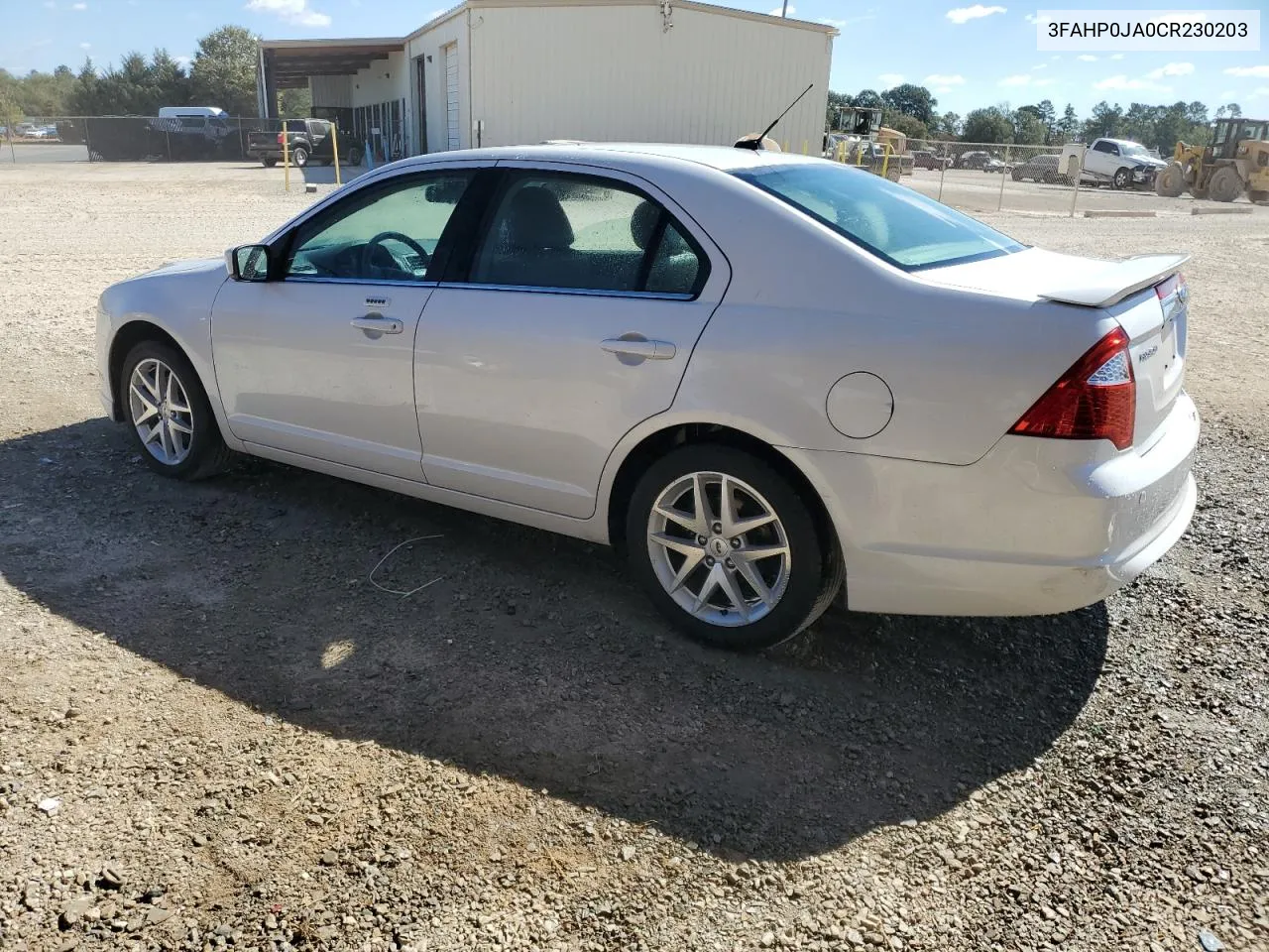 2012 Ford Fusion Sel VIN: 3FAHP0JA0CR230203 Lot: 76069794