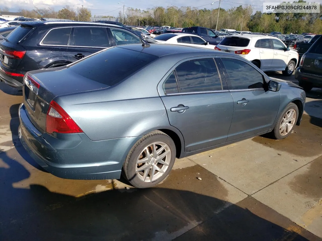 3FAHP0JG9CR244878 2012 Ford Fusion Sel