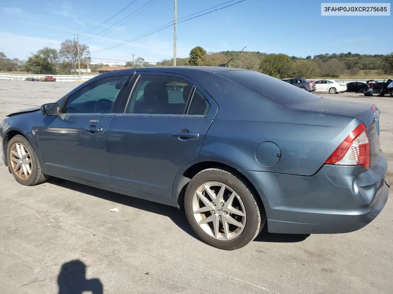 2012 Ford Fusion Sel VIN: 3FAHP0JGXCR275685 Lot: 76253494