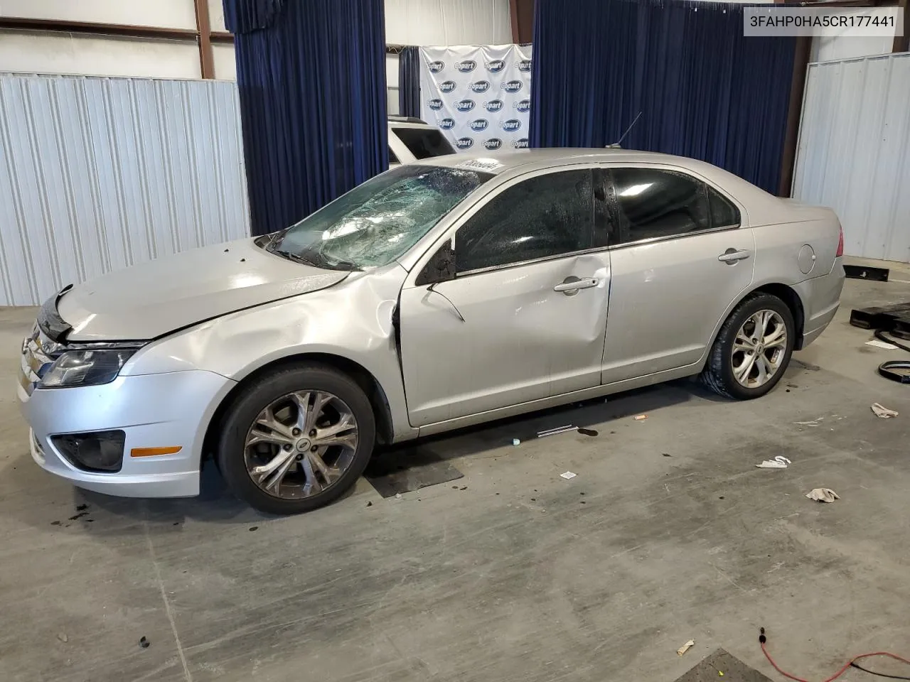 2012 Ford Fusion Se VIN: 3FAHP0HA5CR177441 Lot: 76309004