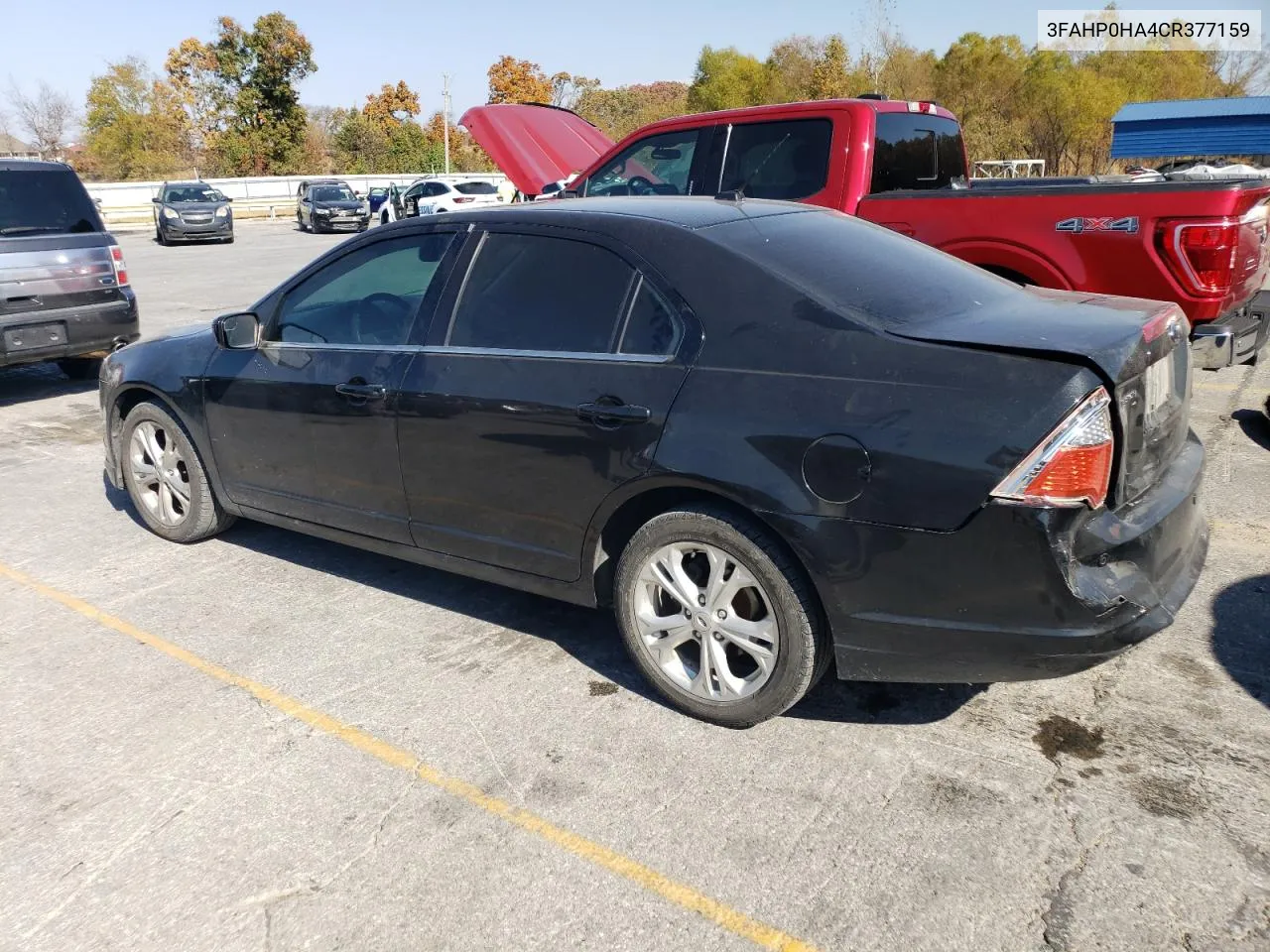 2012 Ford Fusion Se VIN: 3FAHP0HA4CR377159 Lot: 76536094