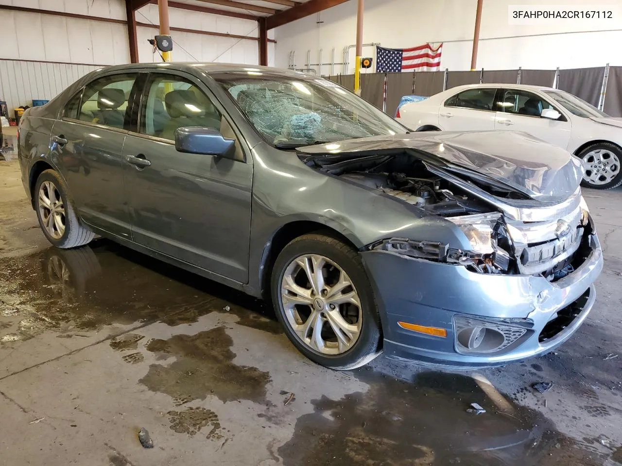 2012 Ford Fusion Se VIN: 3FAHP0HA2CR167112 Lot: 76700504