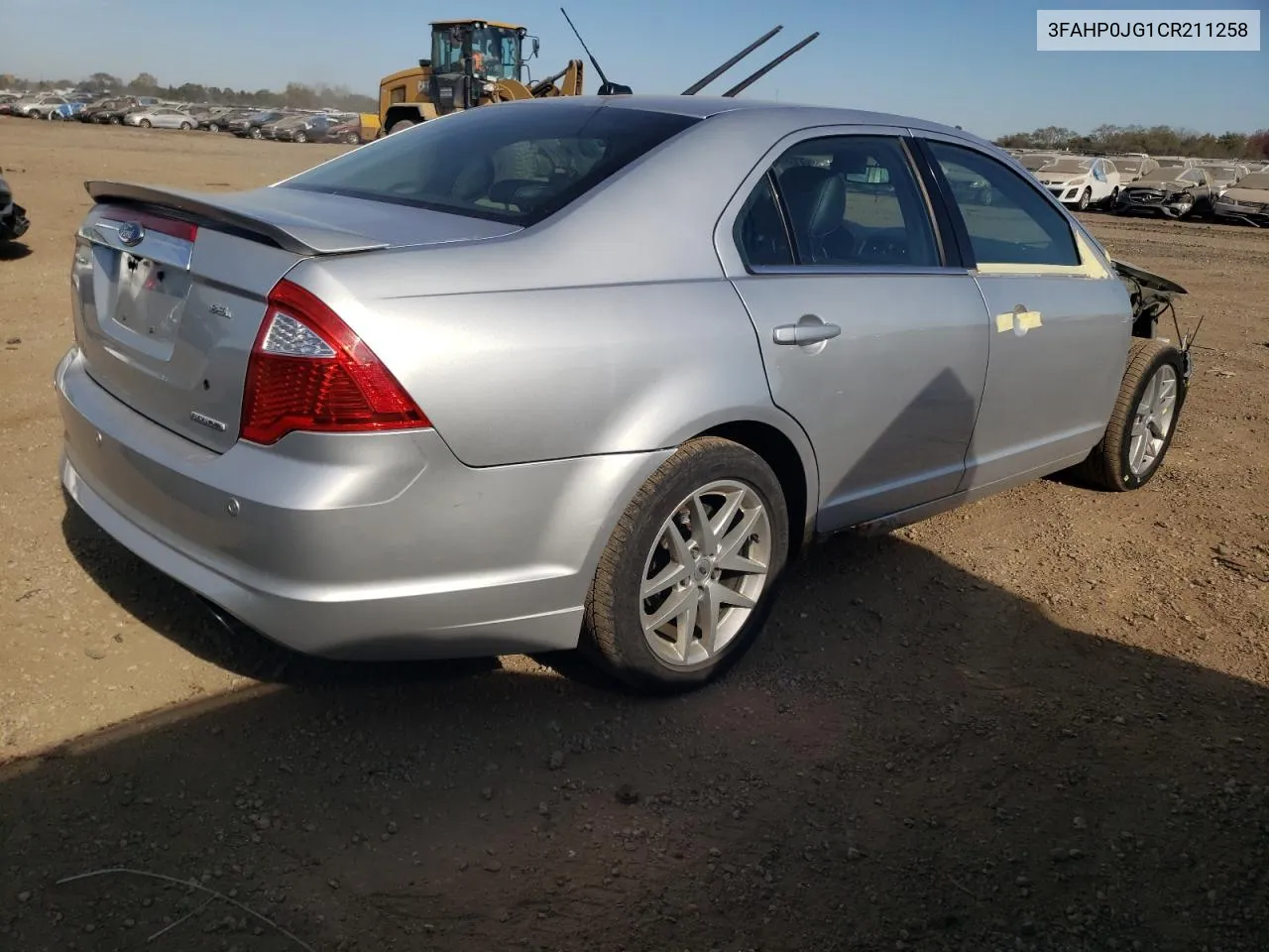 2012 Ford Fusion Sel VIN: 3FAHP0JG1CR211258 Lot: 77365414