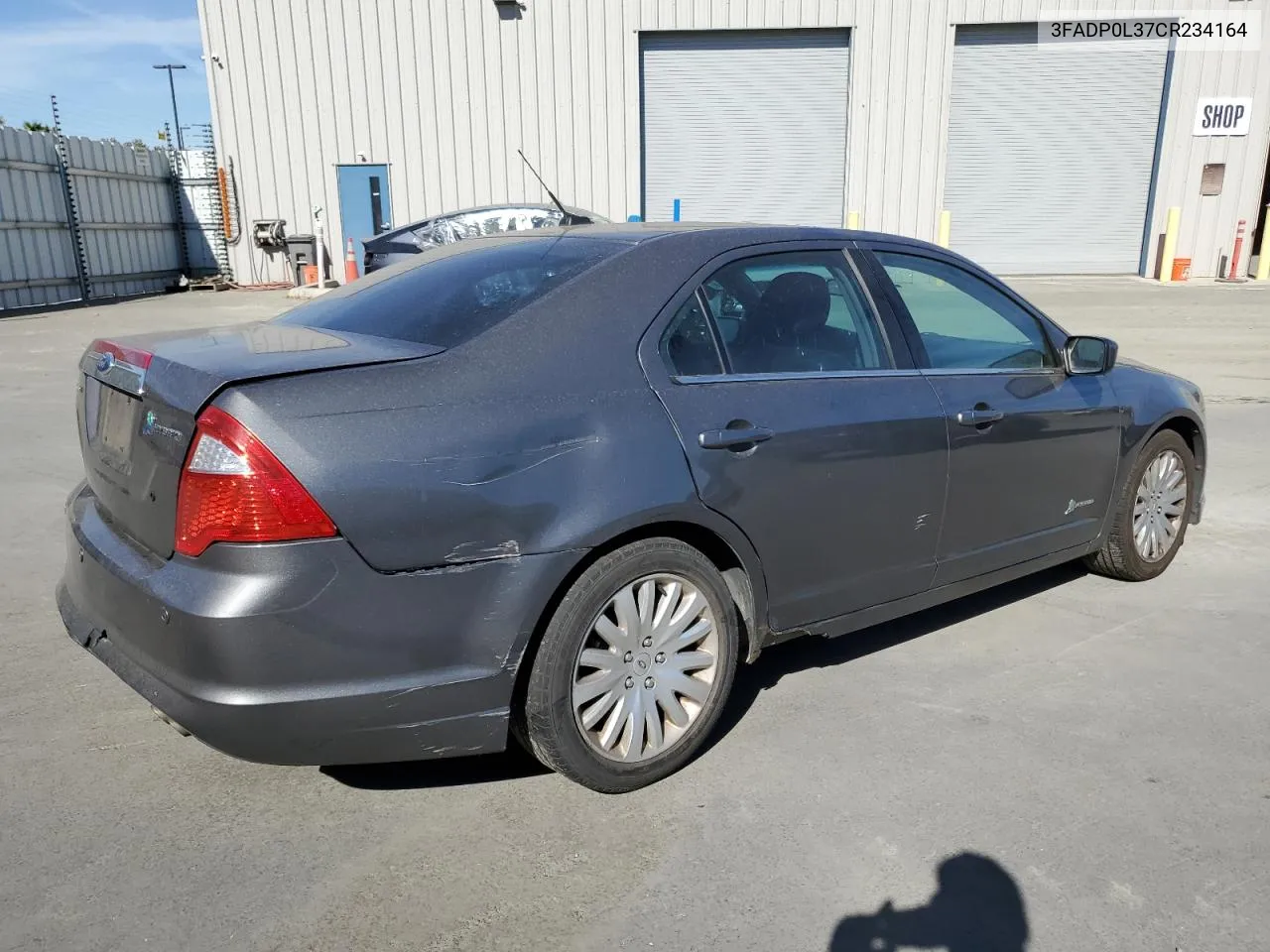 2012 Ford Fusion Hybrid VIN: 3FADP0L37CR234164 Lot: 77387424