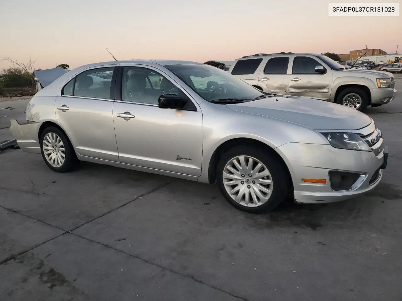 2012 Ford Fusion Hybrid VIN: 3FADP0L37CR181028 Lot: 77576284