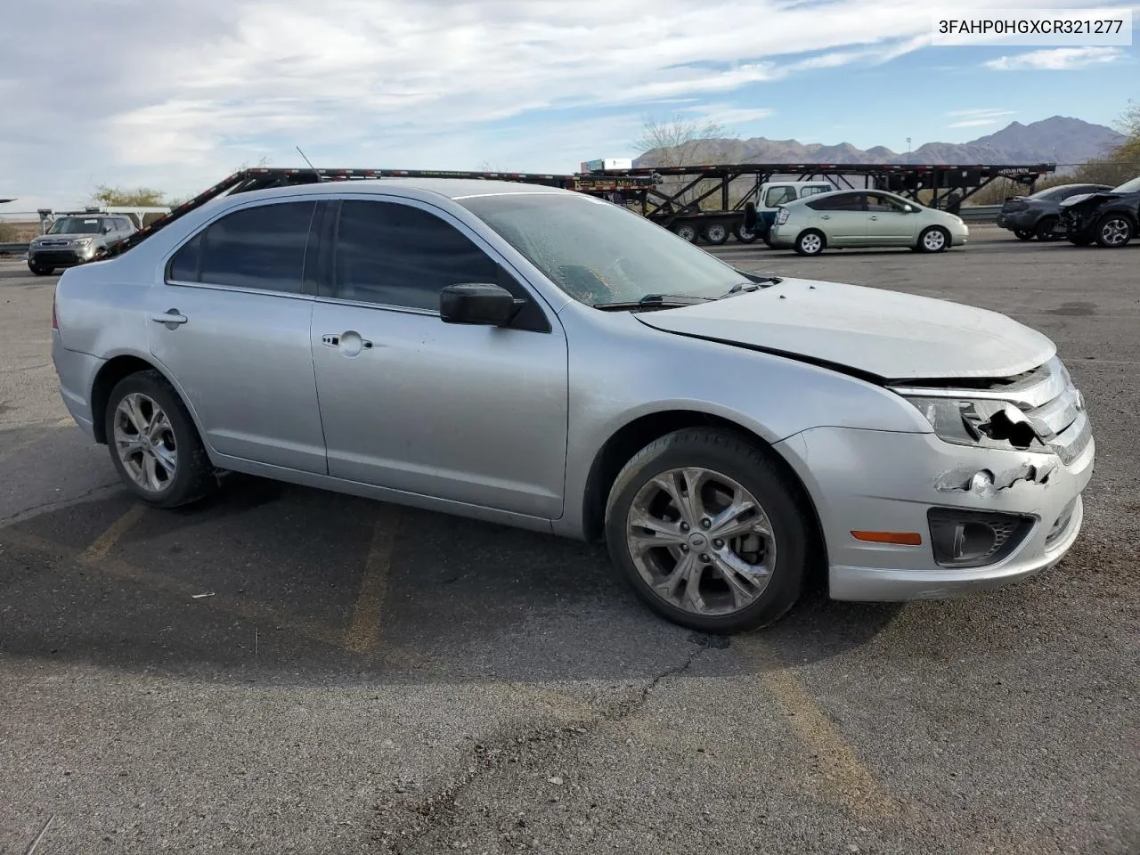 2012 Ford Fusion Se VIN: 3FAHP0HGXCR321277 Lot: 77840464