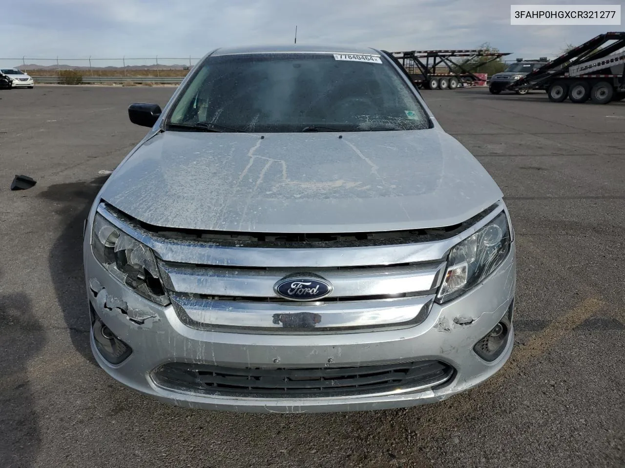 2012 Ford Fusion Se VIN: 3FAHP0HGXCR321277 Lot: 77840464