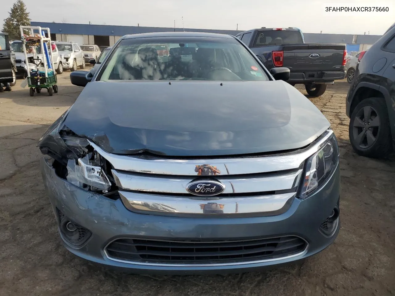 2012 Ford Fusion Se VIN: 3FAHP0HAXCR375660 Lot: 77940554