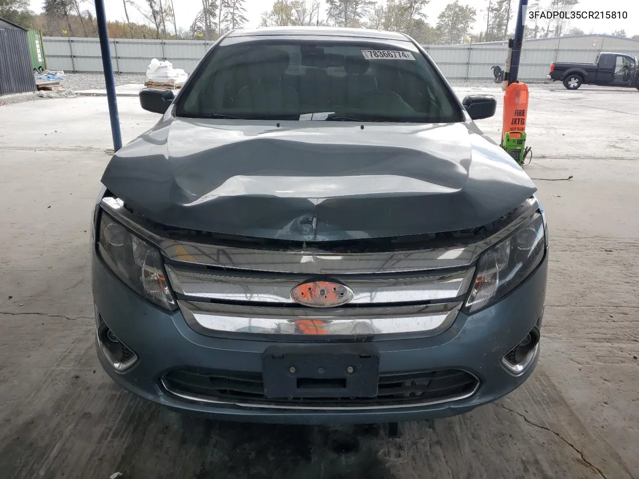 2012 Ford Fusion Hybrid VIN: 3FADP0L35CR215810 Lot: 78366774