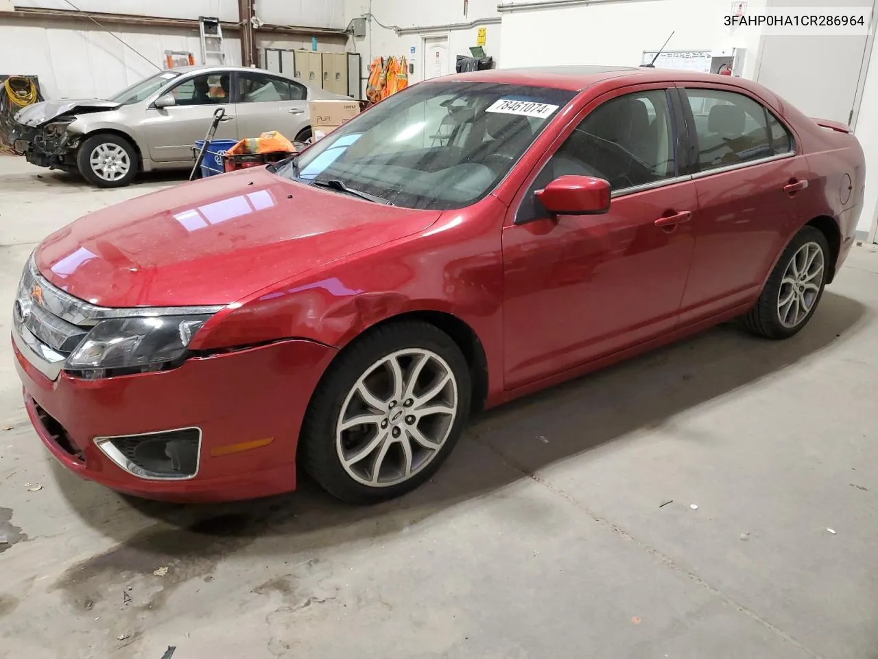 2012 Ford Fusion Se VIN: 3FAHP0HA1CR286964 Lot: 78461074