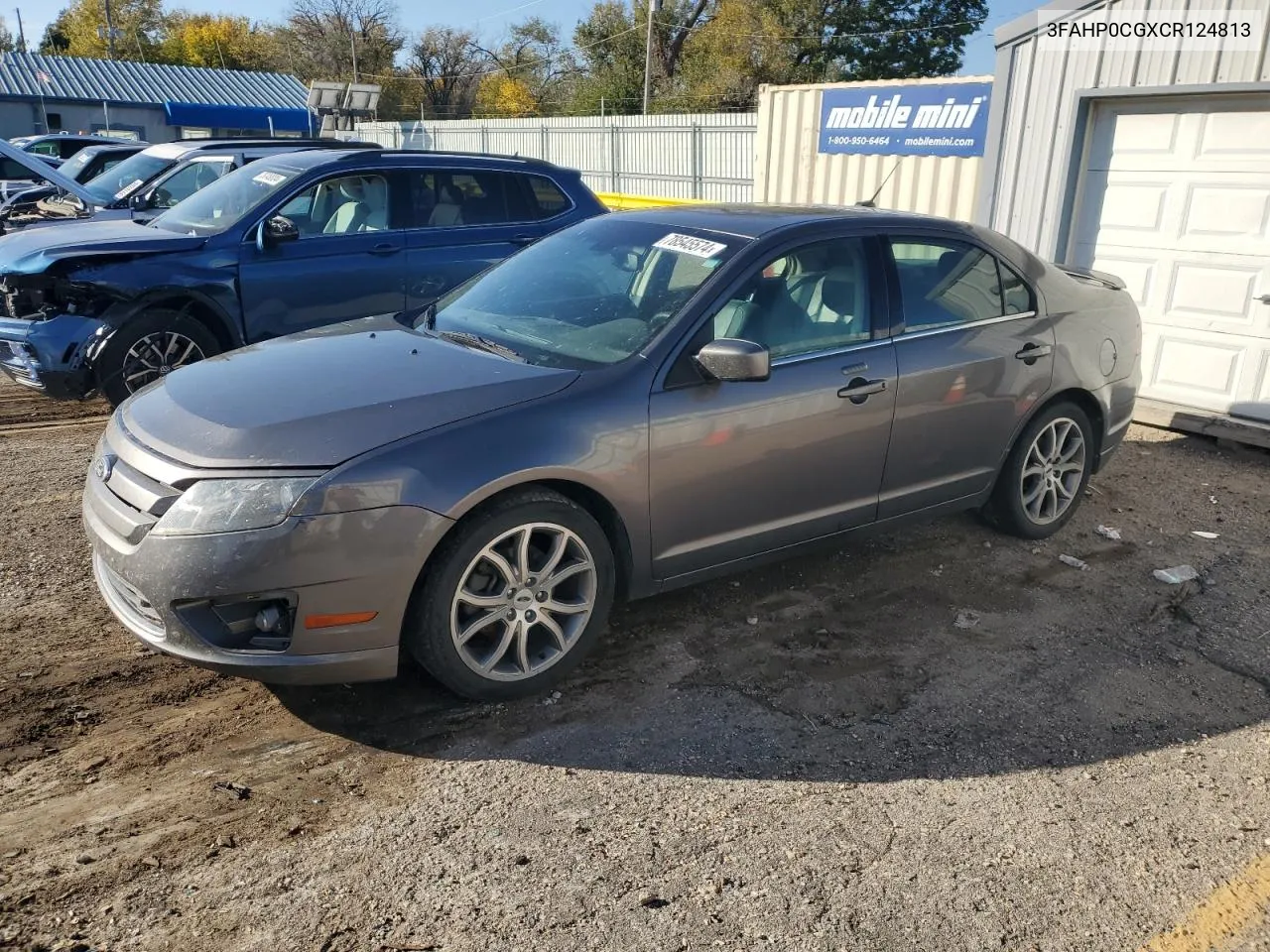 2012 Ford Fusion Sel VIN: 3FAHP0CGXCR124813 Lot: 78545574