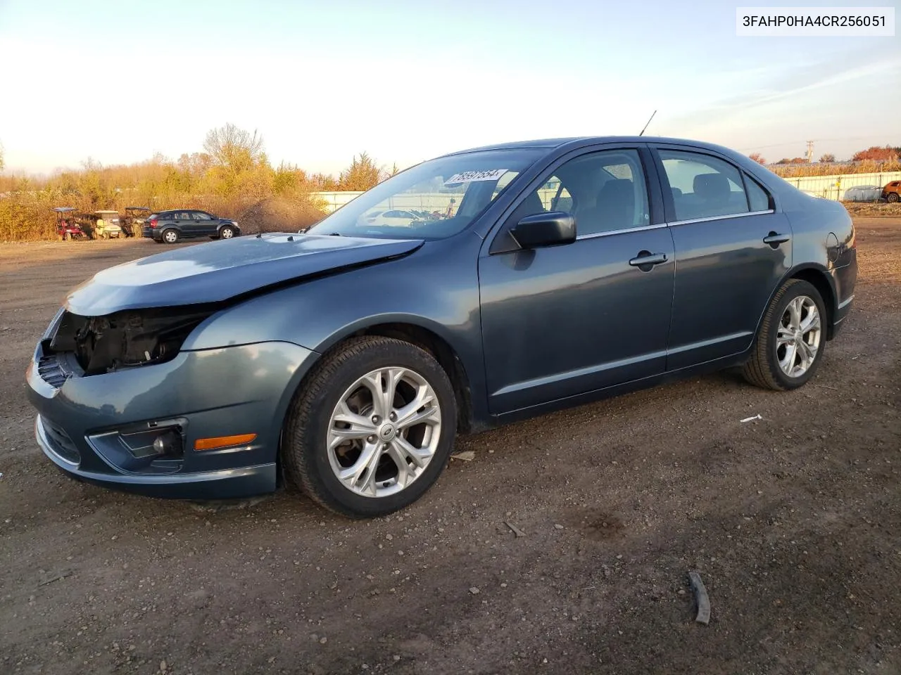 2012 Ford Fusion Se VIN: 3FAHP0HA4CR256051 Lot: 78597554