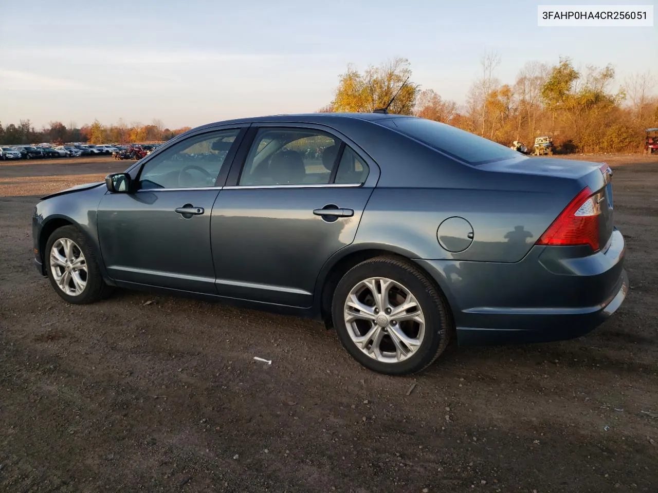 2012 Ford Fusion Se VIN: 3FAHP0HA4CR256051 Lot: 78597554