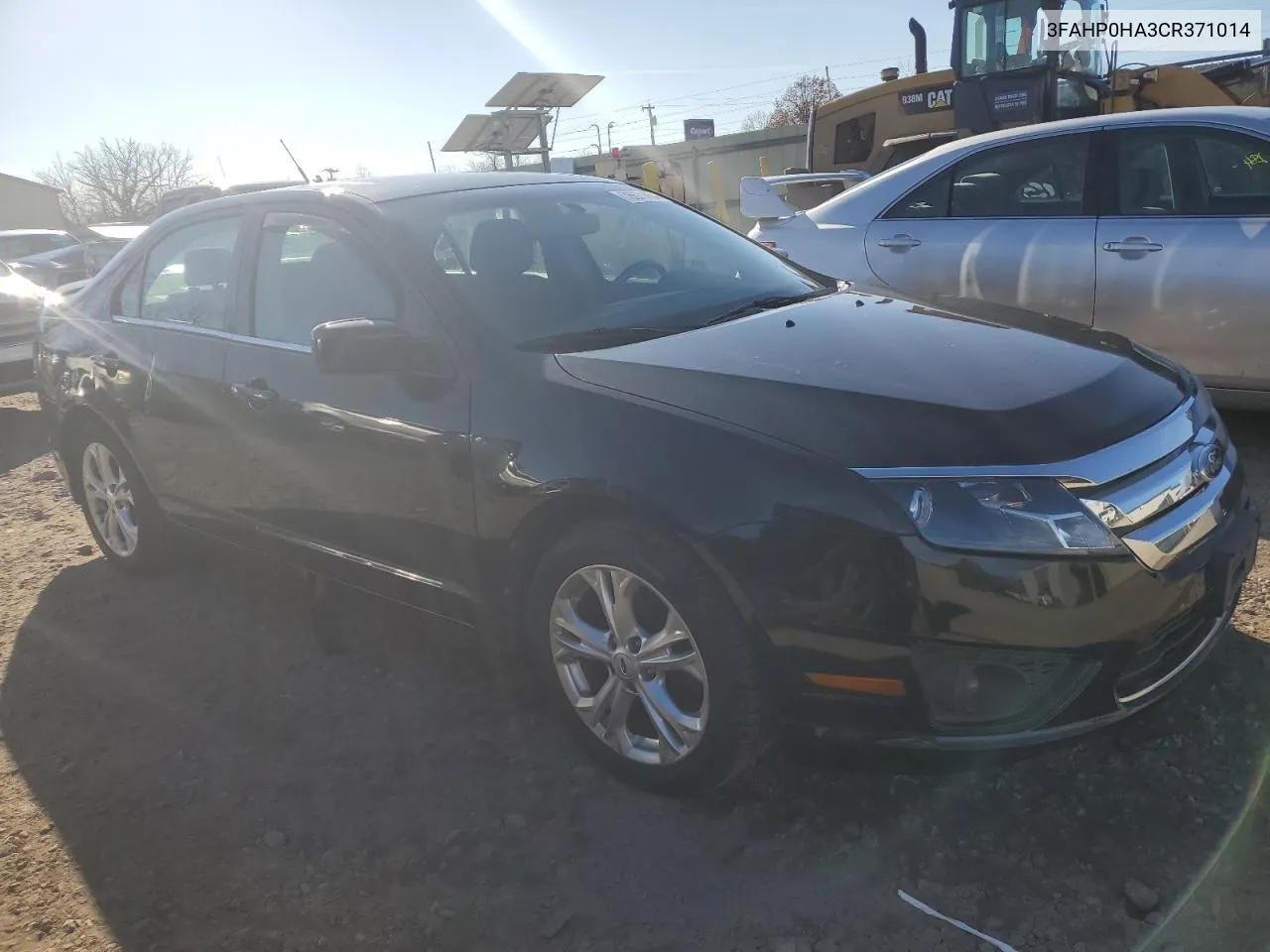 2012 Ford Fusion Se VIN: 3FAHP0HA3CR371014 Lot: 78671454