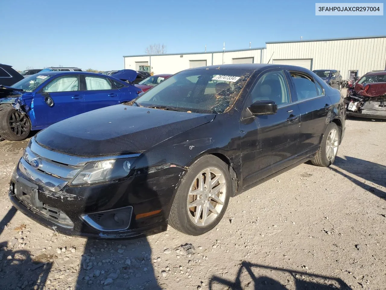 2012 Ford Fusion Sel VIN: 3FAHP0JAXCR297004 Lot: 78747334