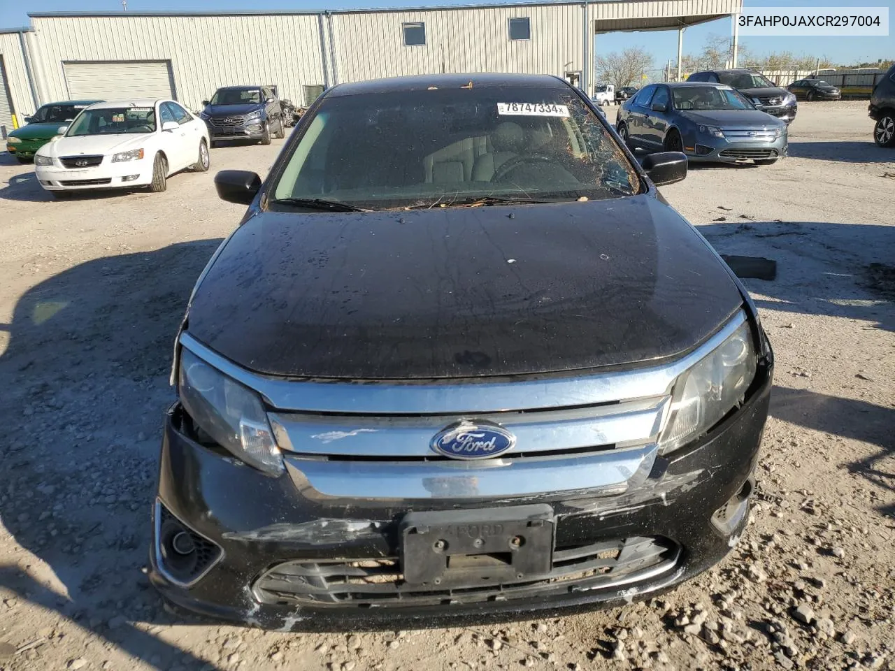 2012 Ford Fusion Sel VIN: 3FAHP0JAXCR297004 Lot: 78747334