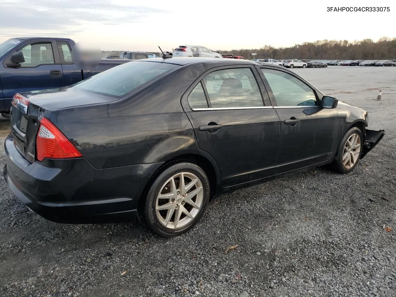 2012 Ford Fusion Sel VIN: 3FAHP0CG4CR333075 Lot: 78753294