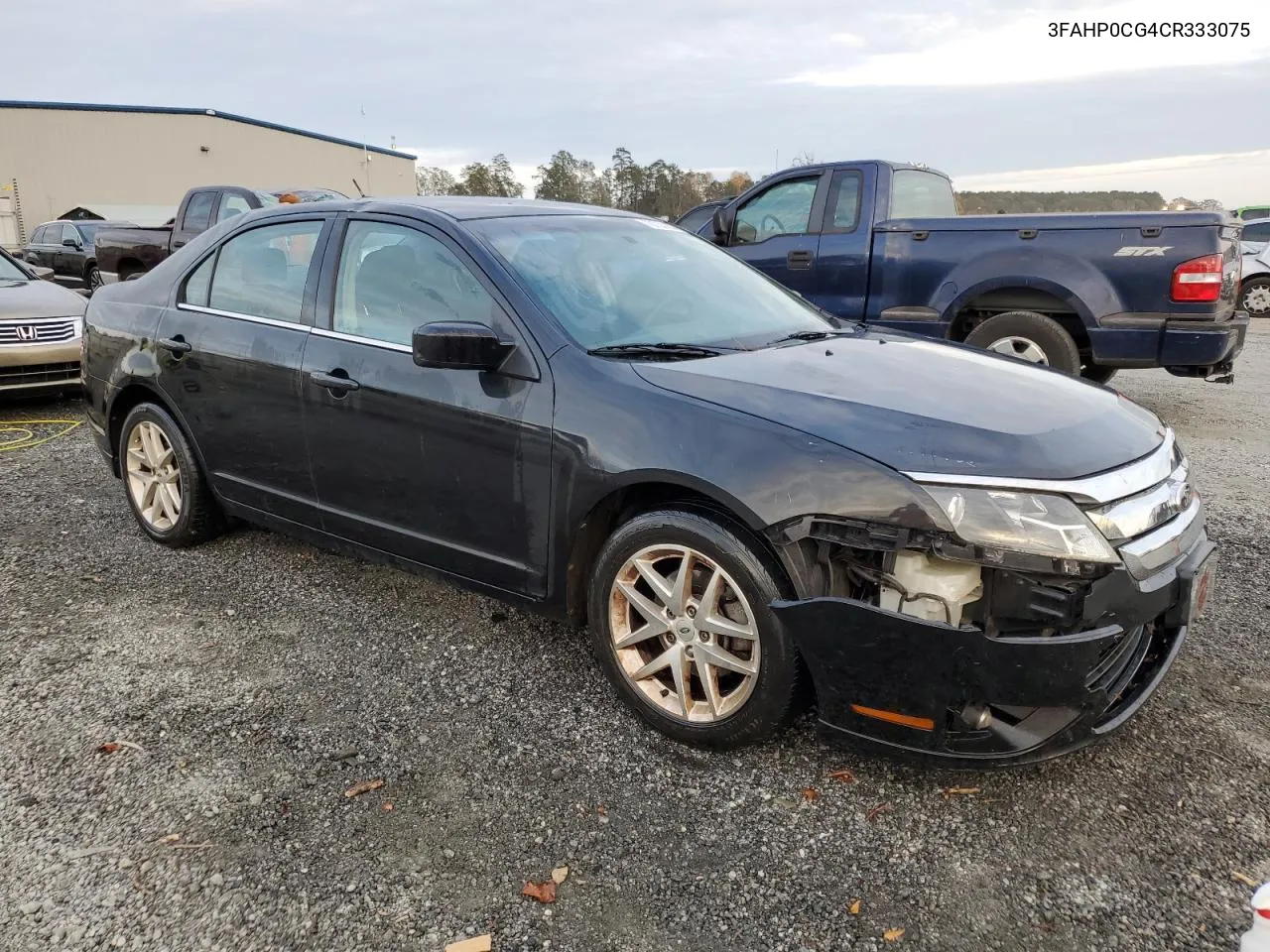 2012 Ford Fusion Sel VIN: 3FAHP0CG4CR333075 Lot: 78753294