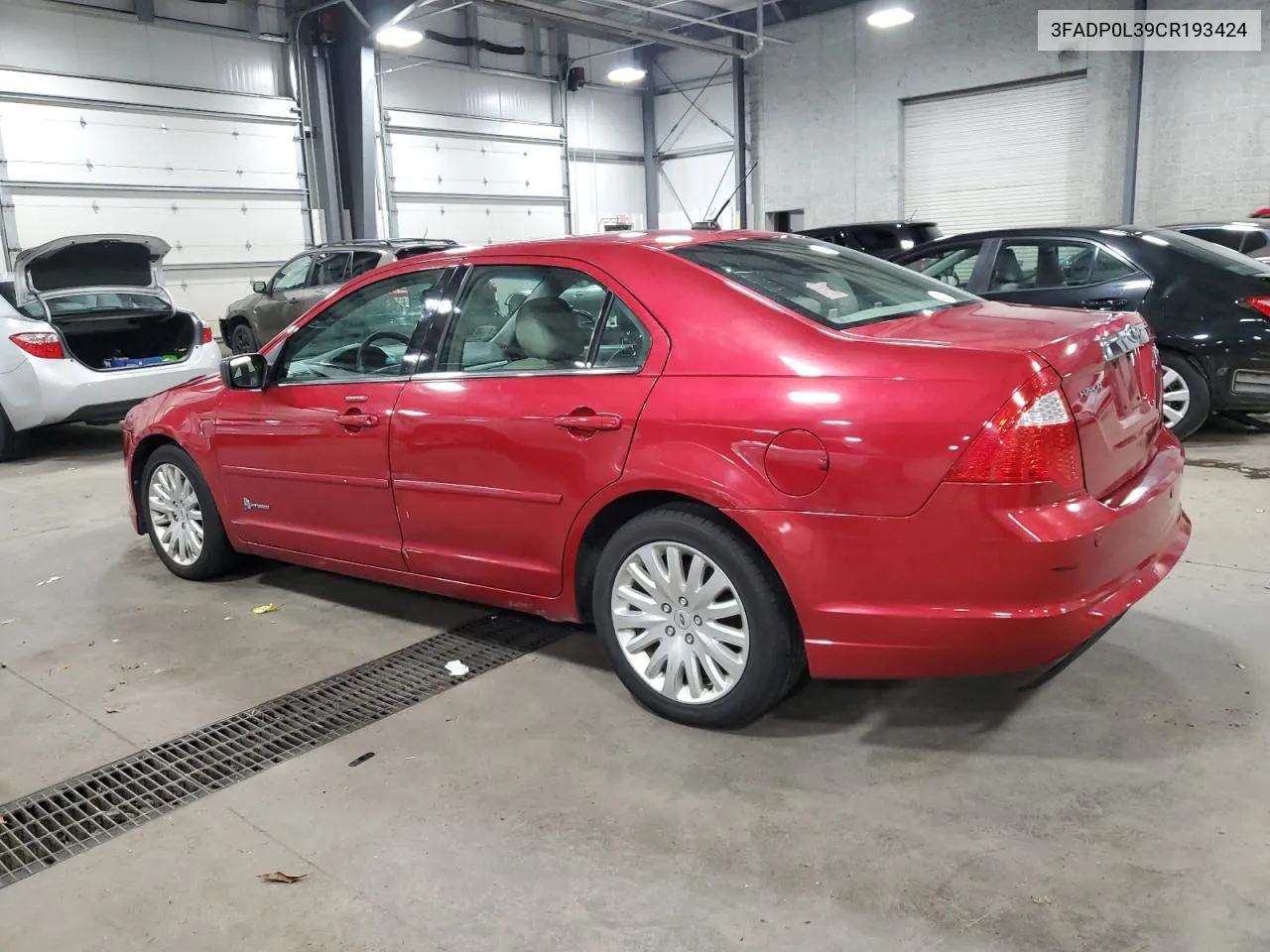 2012 Ford Fusion Hybrid VIN: 3FADP0L39CR193424 Lot: 78820194