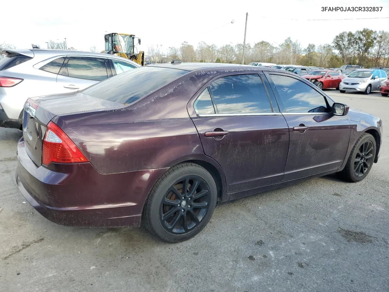 2012 Ford Fusion Sel VIN: 3FAHP0JA3CR332837 Lot: 78878674